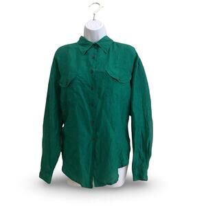 Sophisticates Silk Button Down